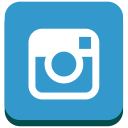social media, instagram, square icon