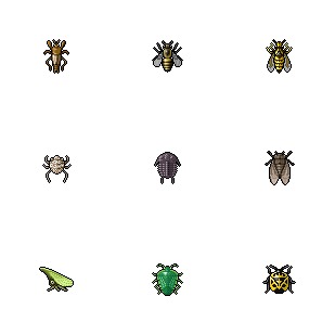 Arthropod icon sets preview