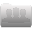 Aluminum folder Group icon