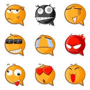 Emotions 2.0 icon sets preview