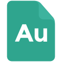 adobe audition, format, adobe, extension icon