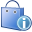 shoppingbag, information icon