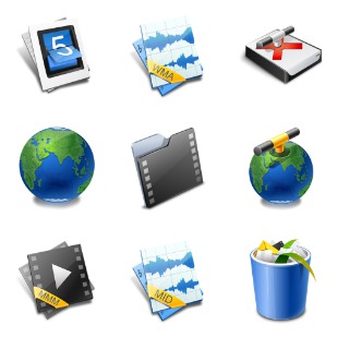 Pleasant icon sets preview