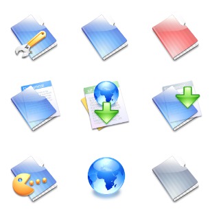 World of Aqua 3 icon sets preview