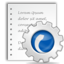 text, document, changelog, file icon