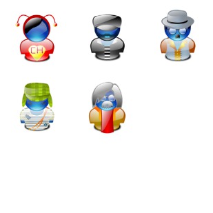 Chespirito Characters icon sets preview