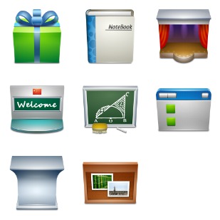The Passed Day icon sets preview