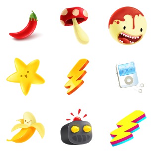 Rave For Every Day icon sets preview