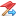 flag, arrow icon