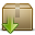 box, download, archive, product icon