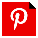 logo, social, brand, pinterest, media icon