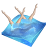 swimming, synchronized icon