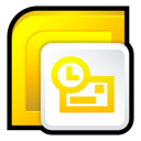 2007, microsoft, office, outlook icon