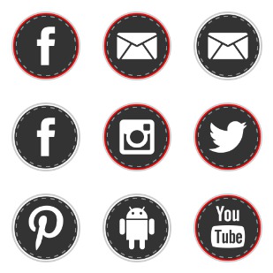 Social Media Stitches ! icon sets preview