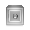 Box, Grayscale, Safety icon