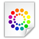 Color, Colors, File, Wheel icon
