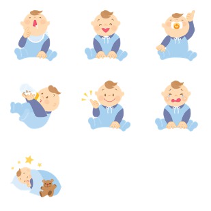 Baby Boy icon sets preview