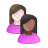 person, race, profile, user, member, human, female, people, account, mixed, woman icon