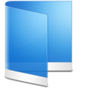 folder blue folder icon