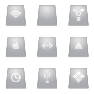 Air Drives icon sets preview