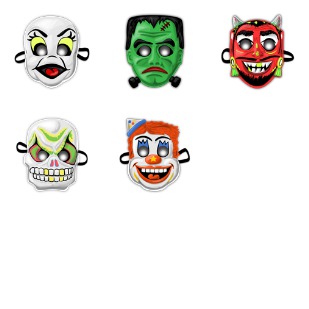 Retro Masks icon sets preview