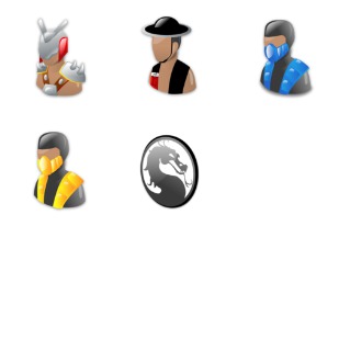 Mortal Kombat icon sets preview