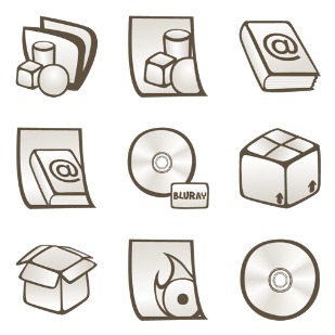 KOMIK icon sets preview