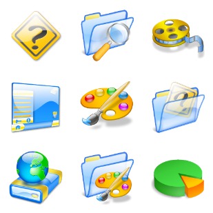 Azullustre 2 icon sets preview