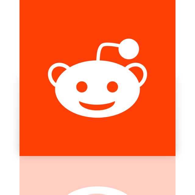 mirror, reddit icon