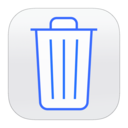 trashcan,empty icon