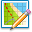 Edit, Gps, Map icon