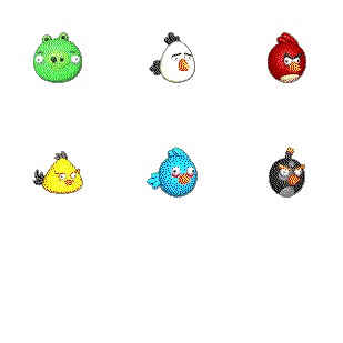 Angry Birds icon sets preview