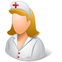 Female, Light, Nurse icon