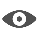 view, visible, see, eye, watch icon