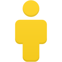 User yellow icon