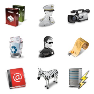 Super Vista icon sets preview