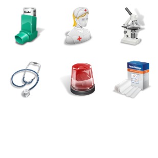 Super Vista Medical icon sets preview