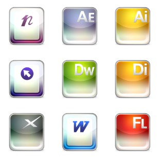 Windows V2 file associates icon sets preview