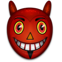 devil, halloween icon