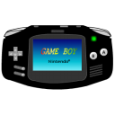 Gameboy Advance black icon