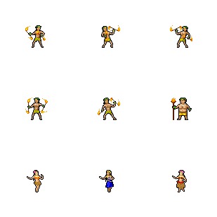 Hide's Hawaiian People icon sets preview