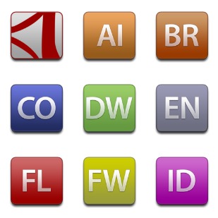 CS3 Master Collection icon sets preview