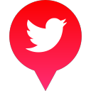 logo, social, twitter, media icon