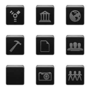 iBox (Black) icon sets preview