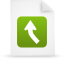 green, document, file, paper icon