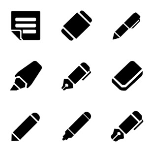 Office Tools icon sets preview