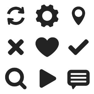 Simple Files icon sets preview