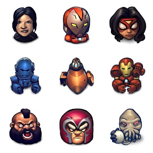 Ultra Buuf icon sets preview