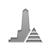 monument, pyramid icon