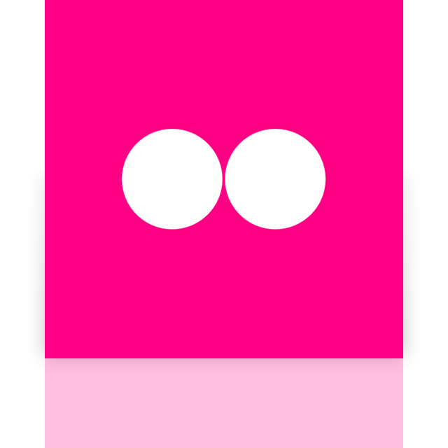 mirror, alt, flickr icon